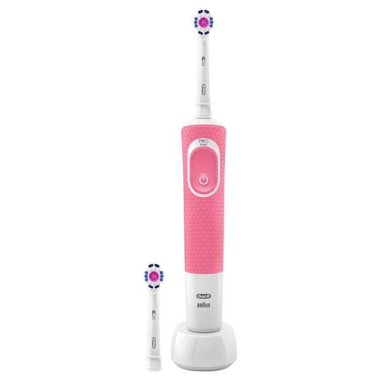 Oral-B Vitality 100 3D White Pink Ηλεκτρική Οδοντόβουρτσα