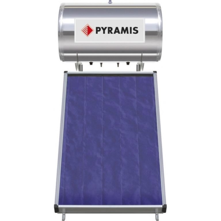 301-min Pyramis Ηλιακός Θερμοσίφωνας 160 Lit Διπλής Ενεργείας 2,3m² (026002301)