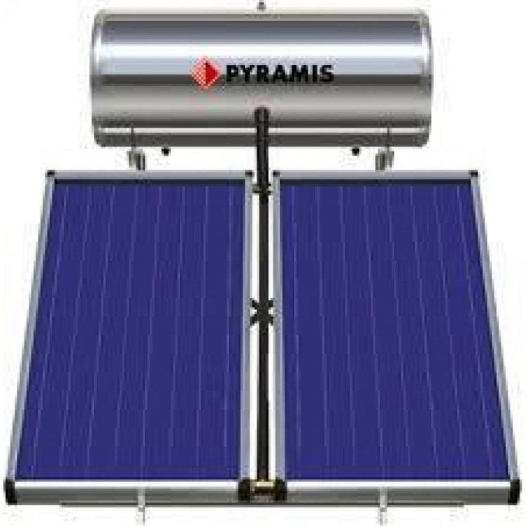 Pyramis 200lt / 3m² Ηλιακός θερμοσίφωνας Επιλεκτικού συλλέκτη Διπλής Ενέργειας 026000505