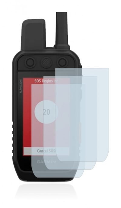 Screen Protector (τζαμάκι) για Garmin Alpha 300,Alpha 200 (Γερμανικής Κατασκευής) - Image 3