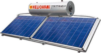 Helioakmi Megasun HOR 300lt/5.24m² Glass Οριζόντιου Συλλέκτη  Διπλής Ενέργειας - Image 2