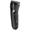 3032361_1 Braun 300BLK Ξυριστική Μηχανή Προσώπου Επαναφορτιζόμενη