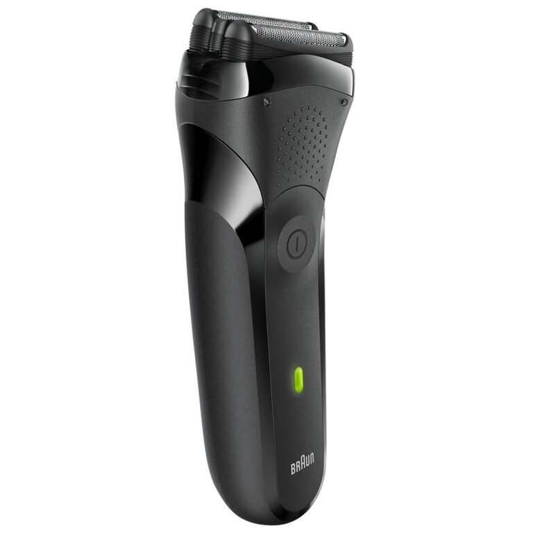 3032361_1 Braun 300BLK Ξυριστική Μηχανή Προσώπου Επαναφορτιζόμενη