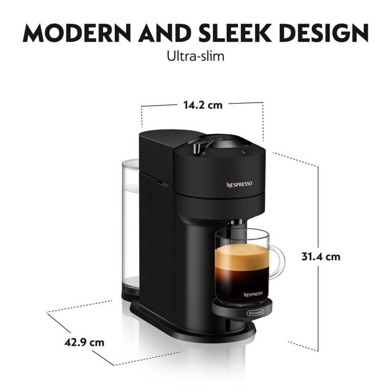 Delonghi Καφετιέρα Espresso Με κάψουλα ENV120.BM Vertuo Next Matt Black