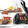 27298-4 Delonghi Τοστιέρα - Γκριλιέρα MultiGrill Easy SW12A.BK