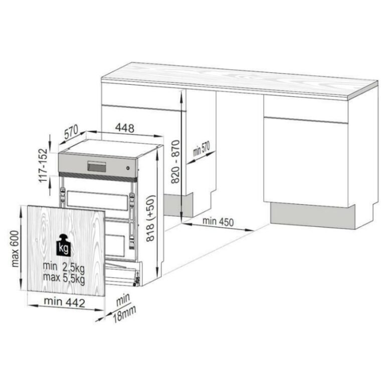 Εντοιχιζόμενο Πλυντήριο Πιάτων BEKO DSS 28121X