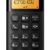 PHILIPS ασύρματο τηλέφωνο D1601B/34, με ελληνικό μενού, μαύρο
