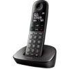 Philips Ασύρματο Τηλέφωνο XL4901DS Μαύρο (Δωρεάν Μεταφορικά)