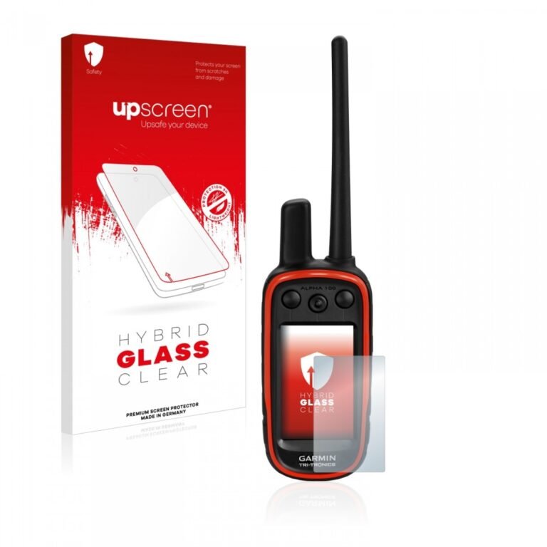 Upscreen Hybrid Glass Clear Premium Glass Screen Protector για Garmin Alpha 100