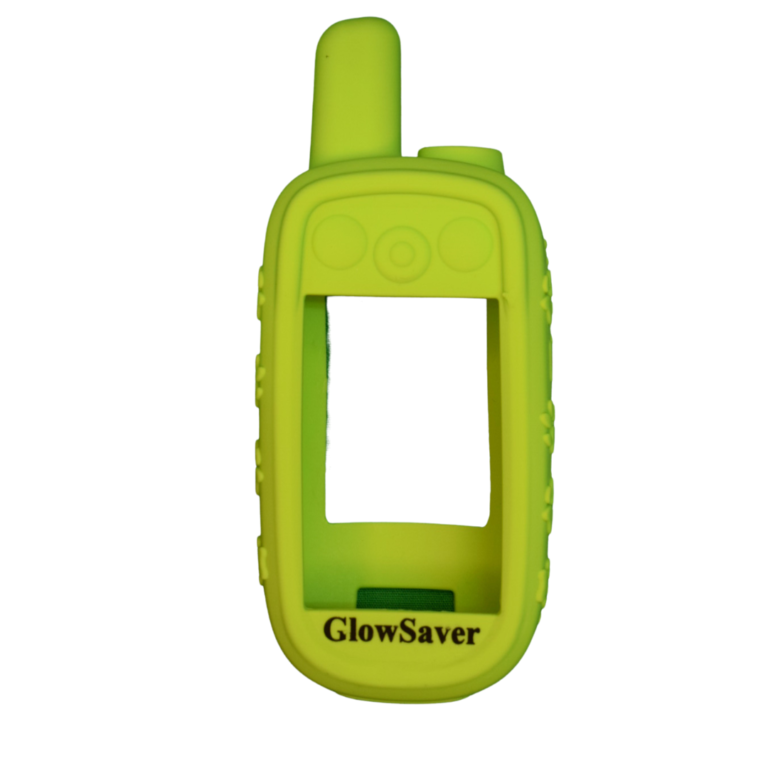 ΘΗΚΗ ΣΙΛΙΚΟΝΗΣ GLOWSAVER ΓΙΑ GARMIN ALPHA 100 ΜΕ 2 ΠΡΟΣΤΑΤΕΥΤΙΚΑ ΟΘΟΝΗΣ (ΛΑΜΠΕΡΟ ΠΡΑΣΙΝΟ)