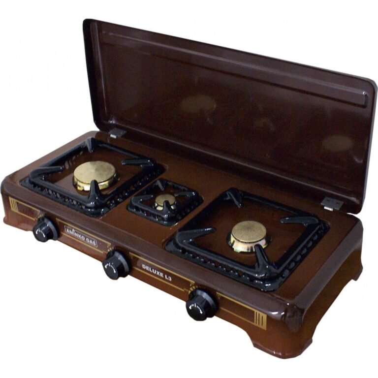 Εστία υγραερίου χαμηλής πίεσης AMINKO GAS L3 (Καφέ)