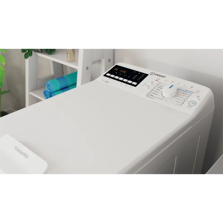 Ελεύθερο πλυντήριο επάνω φόρτωσης Indesit: 7,0 κιλά - BTW B7220P EU/N