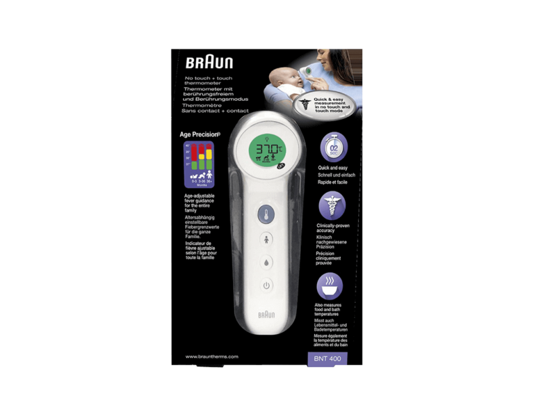 Braun BNT400 Ψηφιακό Θερμόμετρο Μετώπου με Υπέρυθρες Κατάλληλο για Μωρά