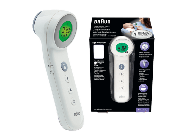Braun BNT400 Ψηφιακό Θερμόμετρο Μετώπου με Υπέρυθρες Κατάλληλο για Μωρά