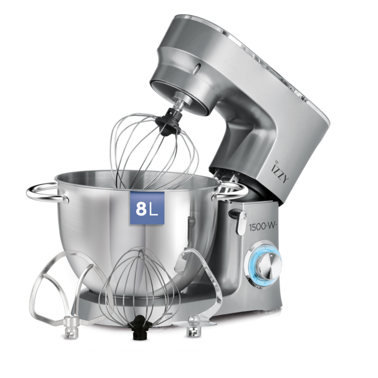 IZZY_KITCHEN_MACHINE_IZ-1503_4_800X800 Κουζινομηχανή New Grey 1500W 8Lt IZ-1503