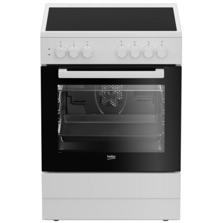 BEKO ΚΟΥΖΙΝΑ ΕΛΕΥΘΕΡΗ ΚΕΡΑΜΙΚΗ CUV 6710 B, 72LT, ΛΕΥΚΟ