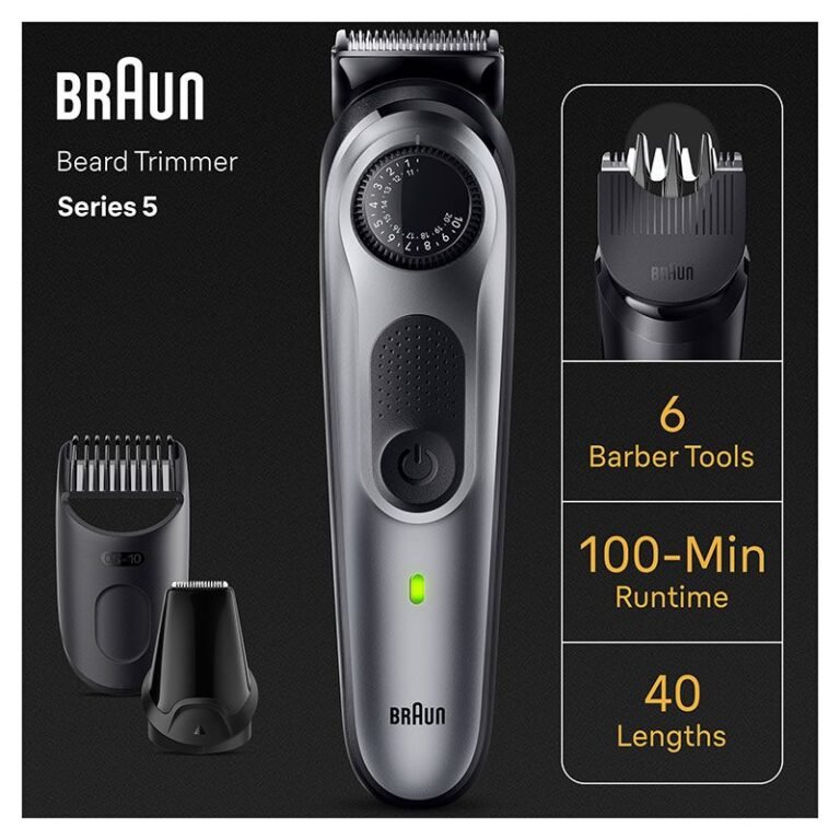 ΜΗΧΑΝΗ ΠΕΡΙΠΟΙΗΣΗΣ ΓΕΝΕΙΑΔΑΣ/ΜΑΛΛΙΩΝ BT5440 BRAUN