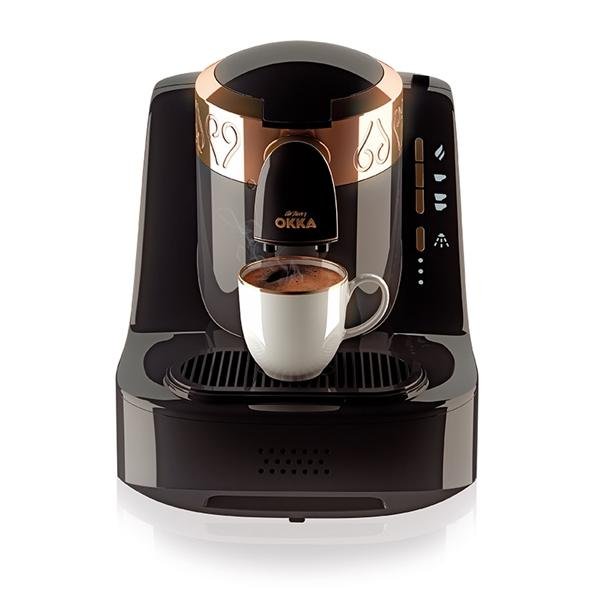 Arzum Okka OK001/BLACK Μηχανή Ελληνικού 710W με Χωρητικότητα 800ml Black