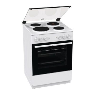 Ηλεκτρική Κουζίνα Εμαγιέ GORENJE GE6A40WB (4 Χρόνια Εγγύηση)