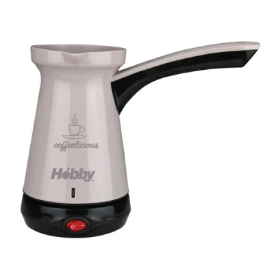 Μπρίκι καφέ ηλεκτρικό HCP-40390 Ηobby 220ml 500W Γκρι/Μαύρο