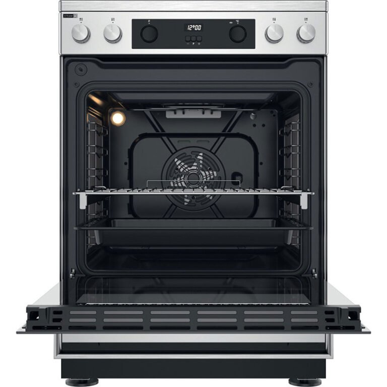 WHIRLPOOL WS68V8CCXT ΚΟΥΖΙΝΑ ΜΕ ΚΕΡΑΜΙΚΕΣ ΕΣΤΙΕΣ ΚΑΙ ΦΟΥΡΝΟ 83ΛΤ