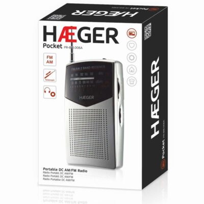 Φορητό ραδιόφωνο HAEGER POCKET PR-BIB.006A