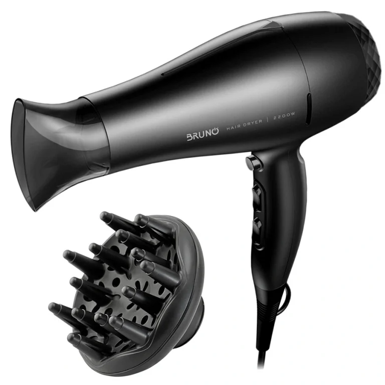 BRN-0154 (1) BRUNO σεσουάρ μαλλιών BRN-0154, 2200W, με φυσούνα, μαύρο