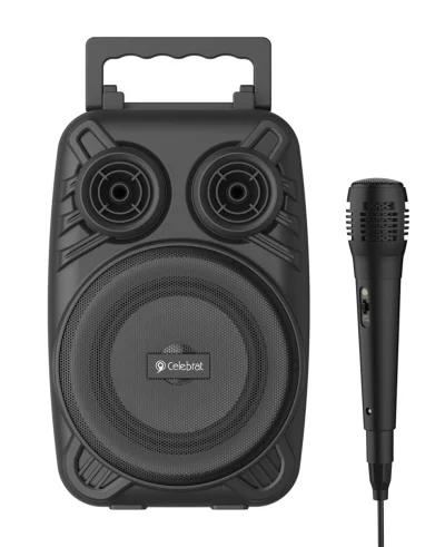 CELEBRAT φορητό ηχείο OS-07 με μικρόφωνο, 5W, 1200mAh, Bluetooth, μαύρο - Image 2