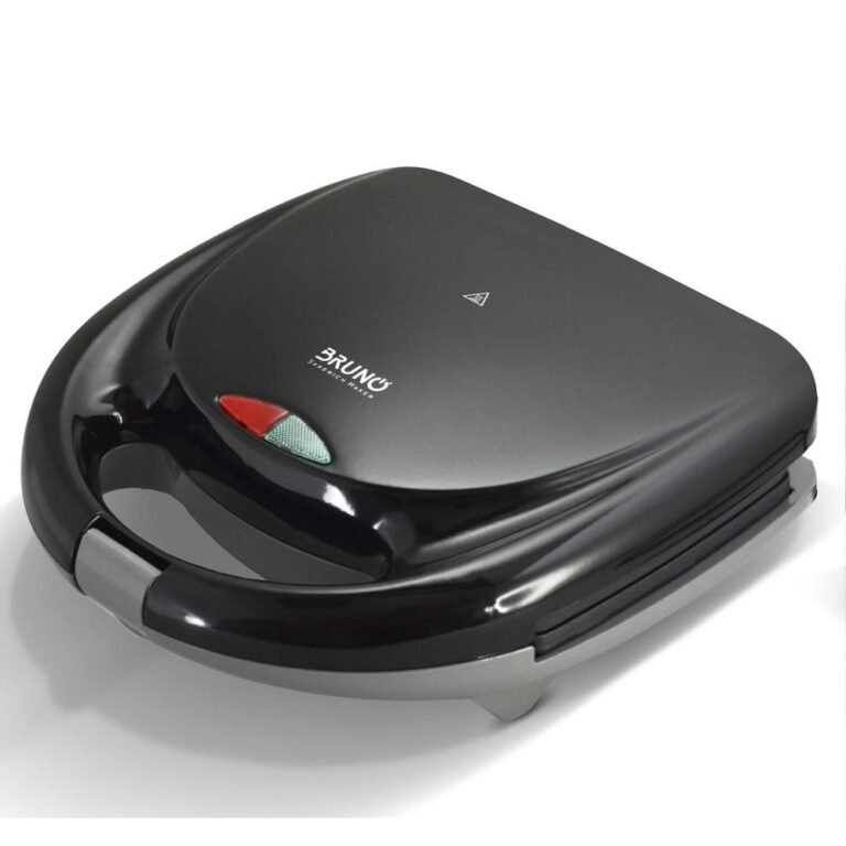 BRUNO τοστιέρα BRN-0167 2 θέσεων 800W αντικολλητικές πλάκες, μαύρη