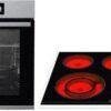 BOS6737E13X ECT641BX Gorenje BOS6737E13X + ECT643BX Φούρνος άνω Πάγκου 77lt με Κεραμικές Εστίες Π59.5cm Inox