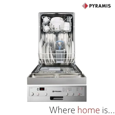 PYRAMIS DWH 45SI (033000905) ΠΛΥΝΤΗΡΙΟ ΠΙΑΤΩΝ ΕΝΤΟΙΧΙΖΟΜΕΝΟ ΜΕ ΠΡΟΣΟΨΗ 45CM