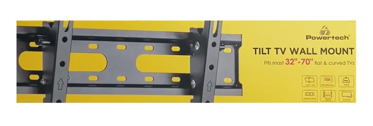 POWERTECH επιτοίχια βάση PT-1276 για τηλεόραση 32-70", έως 45kg