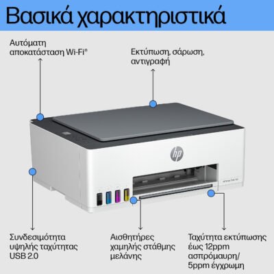 HP SmartTank 585 Πολυμηχάνημα Inkjet - Image 2