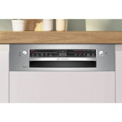 BOSCH SPI2HKS42E ΕΝΤΟΙΧΙΖΟΜΕΝΟ ΠΛΥΝΤΗΡΙΟ ΠΙΑΤΩΝ 45 CM ME INOX ΠΡΟΣΟΨΗ SMART - Image 4