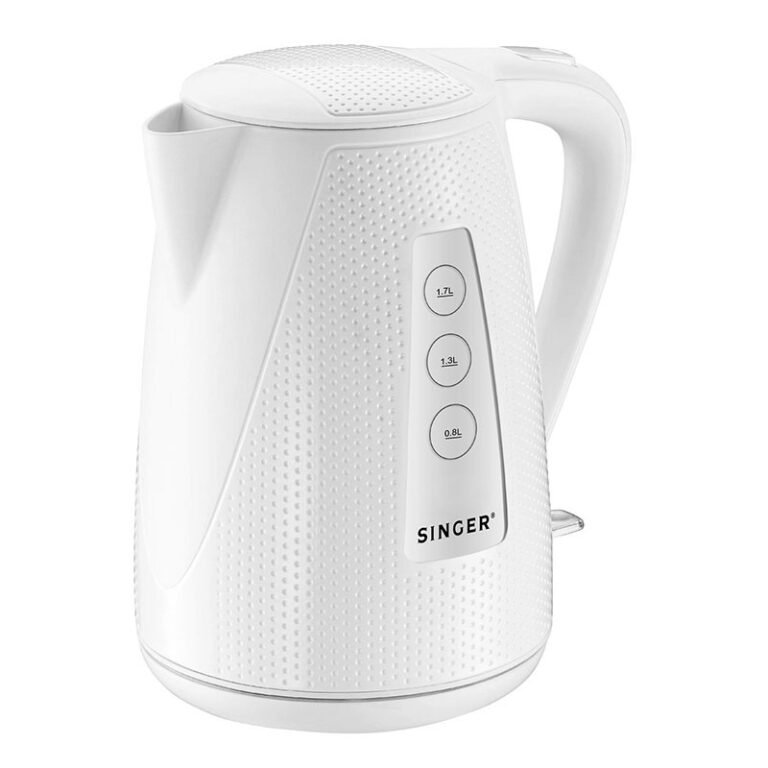 SINGER SWK-WH-800DOTS ΒΡΑΣΤΗΡΑΣ 1.7LT 2200W ΛΕΥΚΟΣ