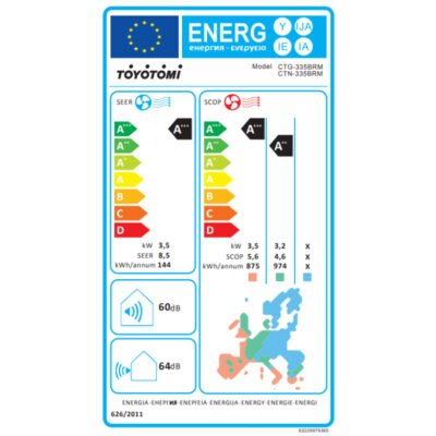 TOYOTOMI ERAI CTN/CTG-335BRM ΚΛΙΜΑΤΙΣΤΙΚΟ INVERTER 12000 BTU ΜΠΛΕ ΜΕ ΙΟΝΙΣΤΗ ΚΑΙ WIFI - Image 4