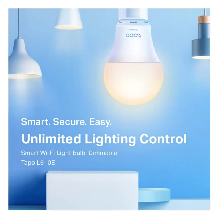 Smart Wi-Fi Light Bulb Tp-Link Tapo L510E E27 8.7W Dimable