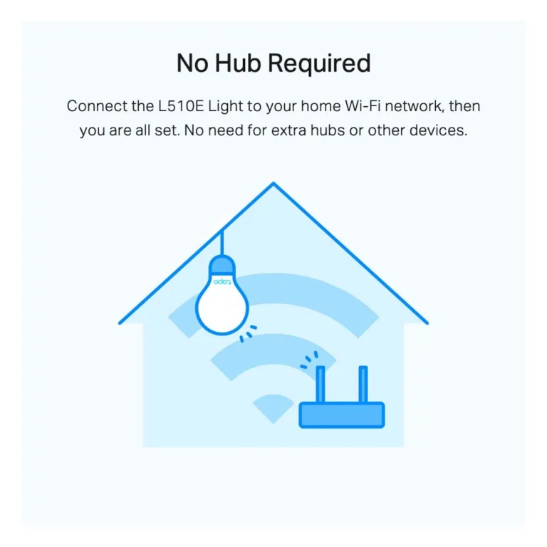 Smart Wi-Fi Light Bulb Tp-Link Tapo L510E E27 8.7W Dimable