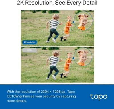 Outdoor Wireless IP Camera TP-Link Tapo C510W Starlight Pan/Tilt 2K - Image 4