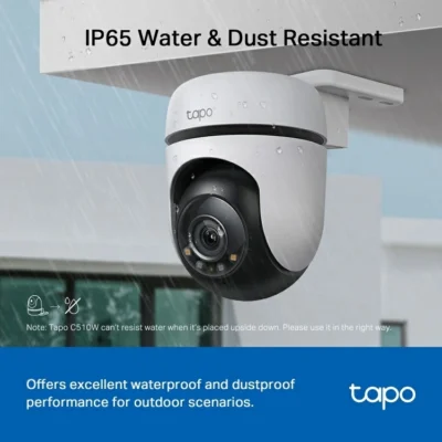 Outdoor Wireless IP Camera TP-Link Tapo C510W Starlight Pan/Tilt 2K - Image 8