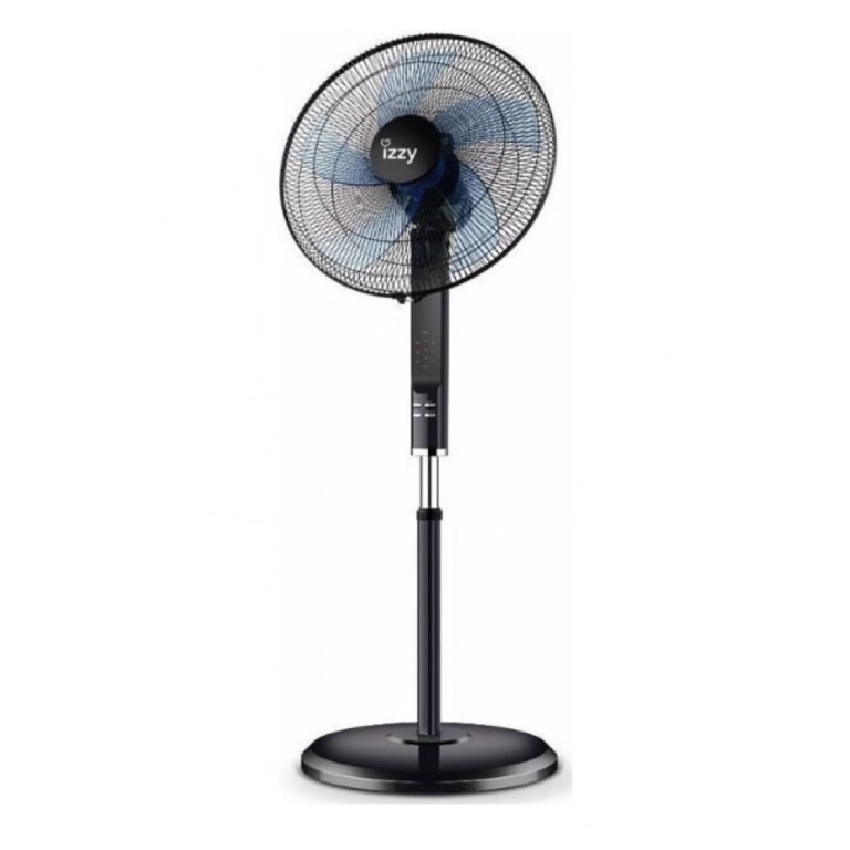IZZY Ανεμιστήρας Ορθοστάτης 70W Διαμέτρου 46cm με Τηλεχειριστήριο