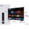 TCL 55P7K ΤΗΛΕΟΡΑΣΗ 55 ΙΝΤΣΩΝ ULTRA HD QLED 60HZ GOOGLE TV ΗΧΟΣ DOLBY ATMOS 2.1