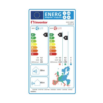 Inventor 18.000BTU Leon LEUVI-18WFI/LEUVO-18 Inverter A+++/A+++ - Image 5
