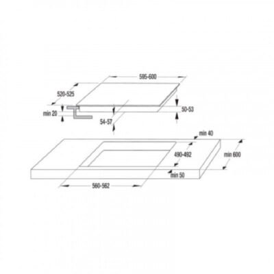Gorenje ECT601FMC 745441 Εστία - Image 3