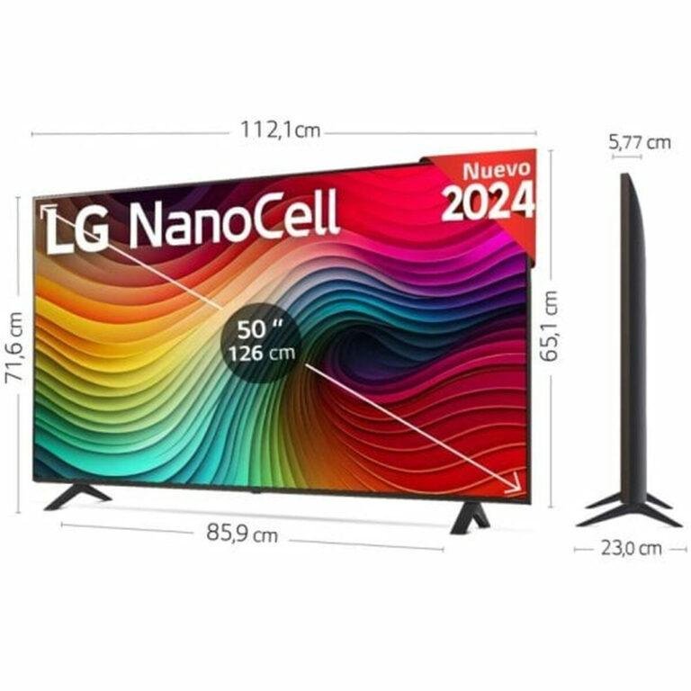 LG Smart Τηλεόραση 50" 4K UHD LED NanoCell NANO82 HDR (2024) 50NANO82T6B