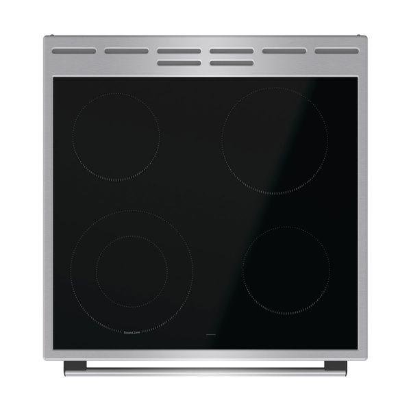 Korting 741860 KEC6C60XPC Ελεύθερη Κουζίνα Κεραμική Inox
