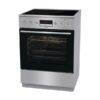 Korting 741860 KEC6C60XPC Ελεύθερη Κουζίνα Κεραμική Inox