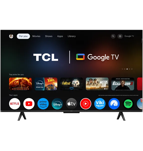 TCL 43P7K 4K QLED 60HZ TV (2025) 43"