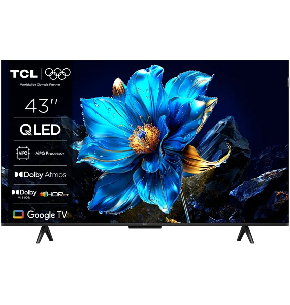 TCL 43P7K 4K QLED 60HZ TV (2025) 43"