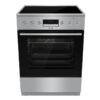 Korting 741860 KEC6C60XPC Ελεύθερη Κουζίνα Κεραμική Inox